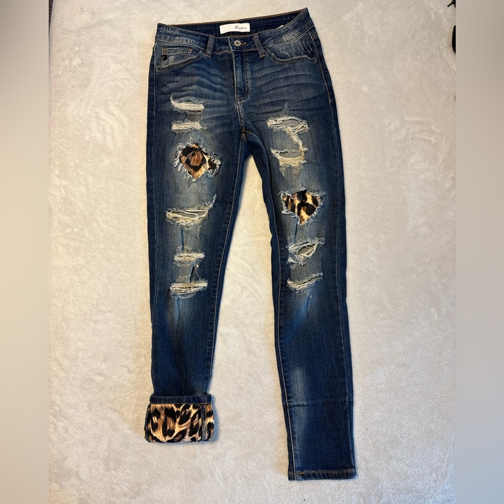 KanCan Animal Print Jeans 5/26